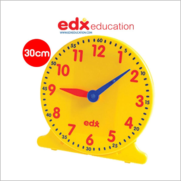 [edx에듀케이션]학습용모형시계/12시간/교사용